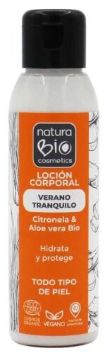 NaturaBIO Cosmetics Bio Calm Summer Aloe-Citronella-K&ouml;rperlotion 100 ml