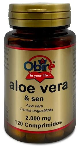 Obire Aloe Vera 2000 mg mit Senna 120 Tabletten