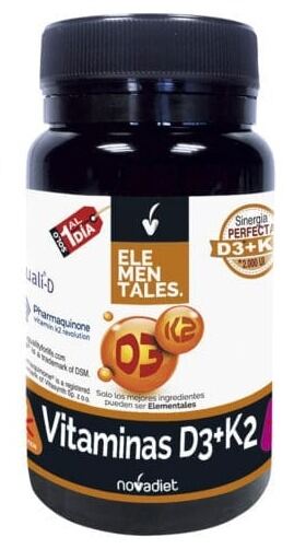 Novadiet Vitamin D3+K2 2000Ui 60 Kapseln