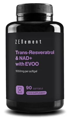 Zenement Trans Resveratrol-Nad+ mit EVOO 90 Kapseln