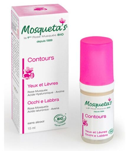 Mosqueta's Hagebutten-Augen-Lippen-Konturcreme 15 ml