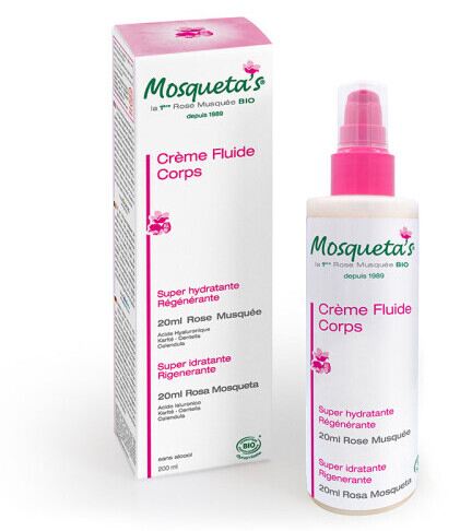 Mosqueta's Hagebutten-Fluid-K&ouml;rpercreme 200 ml