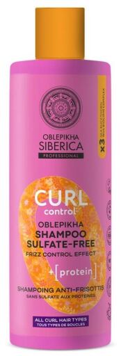 Natura Siberica Oblepikha O Sulfatfreies Curl Control Shampoo 400 ml