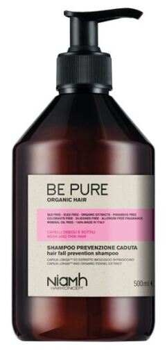Be Pure Shampoo zur Vorbeugung von Haarausfall bei schwachem und d&uuml;nnem Haar 500 ml