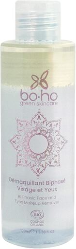 Boho Green Make-Up Zweiphasiger Gesichts- und Augen-Make-up-Entferner 100 ml