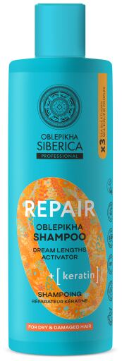 Natura Siberica Oblepikha Keratin Repair Shampoo 400 ml