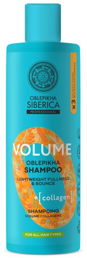 Natura Siberica Oblepikha Kollagen-Volumenshampoo 400 ml