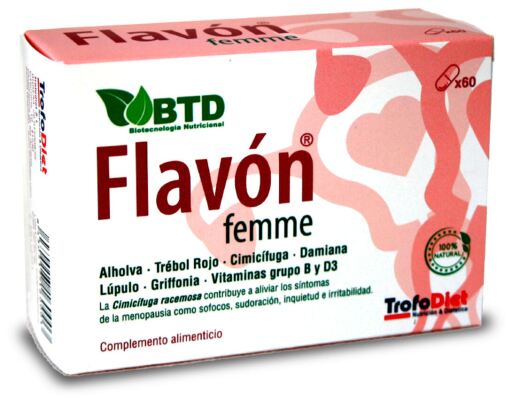 Trofodiet Flavon Femme 60 Kapseln