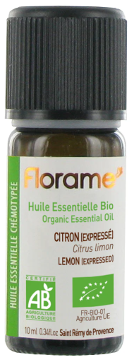 Florame &Auml;therisches Zitronenschalen&ouml;l (gepresst) Bio 10 ml