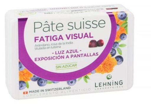 Lehning Pate Suisse Visuelle M&uuml;digkeit 40 Bonbons