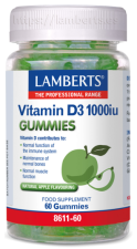 Vitamin D3 1000 IE 60 Gummies