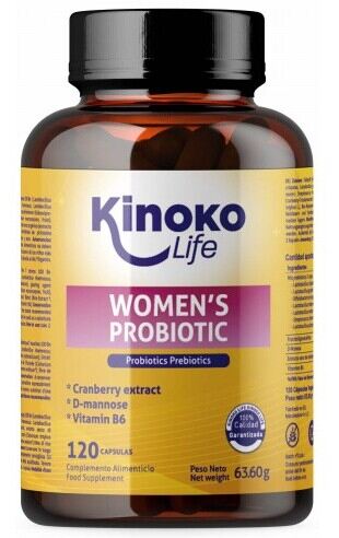 Kinoko Life Probiotika f&uuml;r Frauen 4 in 1 120 Kapseln