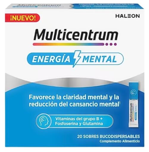 Multicentrum Mentale Energie 20 Umschl&auml;ge Passionsfrucht