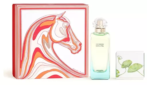 Herm&egrave;s Ein Garten auf dem Nil Koffer 2-teilig