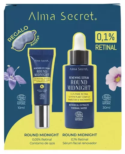 Alma Secret Round Midnight 3-teiliges Etui