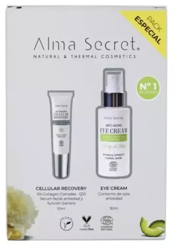 Alma Secret Anti-Aging-Augencreme-2-teiliges Set