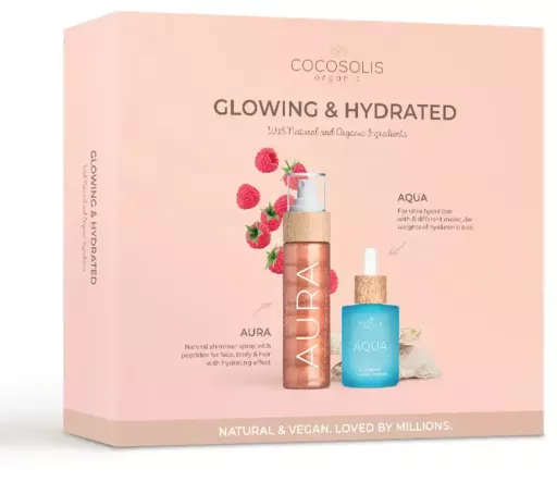 Cocosolis Strahlendes und hydratisiertes 2-teiliges Etui
