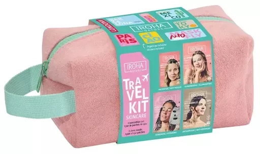 Reise-Hautpflege-Set, 5-teilig, Etui