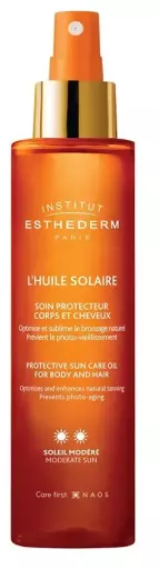 Institut Esthederm L'Huile Solaire Moderates Sonnen-K&ouml;rper- und Haarspray 150 ml