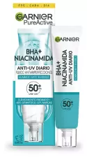 Pure Active BHA + Niacinamid Unsichtbares Mattierendes Fluid LSF 50+ 40 ml
