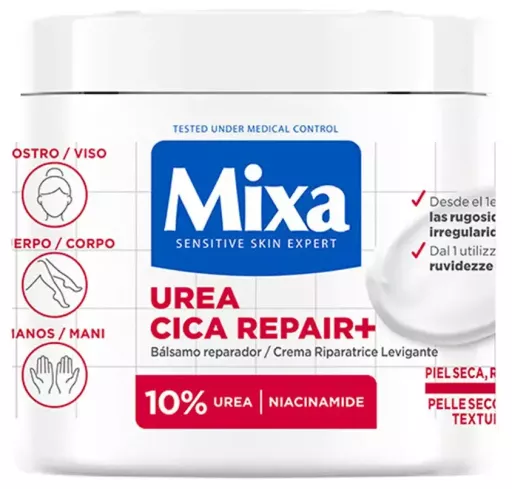 Mixa Urea Cica Repair+ Reparaturbalsam f&uuml;r trockene und raue Haut 400 ml