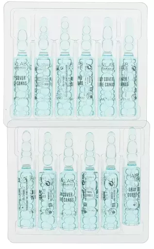 Salerm Graue Deckelfl&auml;schchen 12 x 5 ml