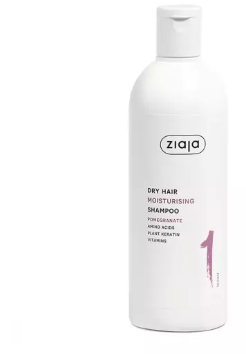 Ziaja Plant Essentials Granatapfel Feuchtigkeitsspendendes Shampoo 400 ml