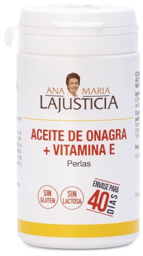 Ana Mar&iacute;a Lajusticia Nachtkerzen&ouml;l + Vitamin E 80 Perlen