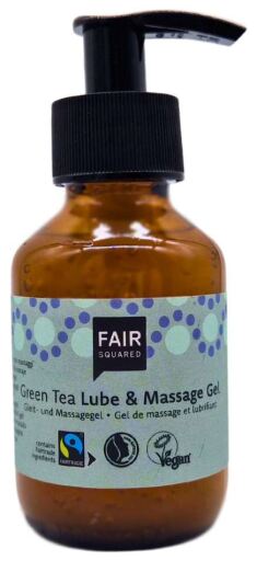 Fair Squared Intim-Gleitgel-Massagegel Gr&uuml;ner Tee 100 ml