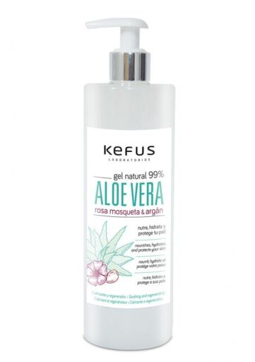 Kefus Nat&uuml;rliches Aloe-Vera-Gel mit Hagebutten- und Argan&ouml;l