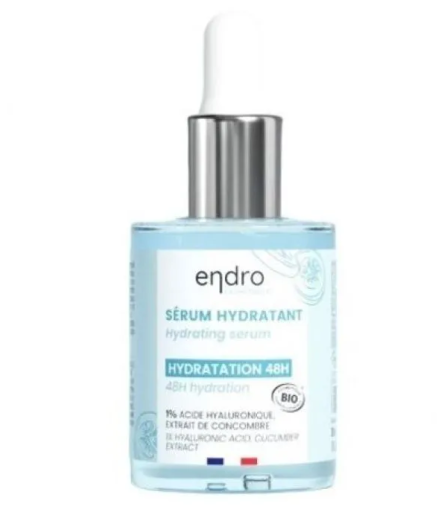 Endro Cosmetiques Feuchtigkeitsserum &ndash; 1 % Hyalurons&auml;ure, 30 ml