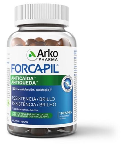 Forcapil Anti-Haarausfall 60 Gummib&auml;rchen