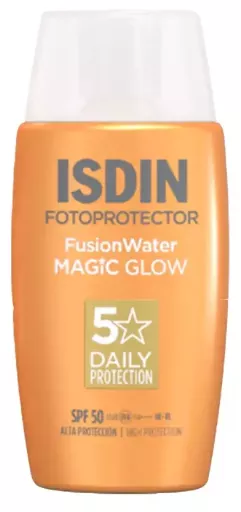 Isdin Fusion Water Magic Glow Sonnenschutzmittel LSF 50 50 ml