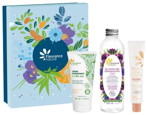 Fleurance Nature 3-teiliges Gesichtspflege-Ritual-Set