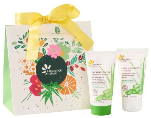 Kleiner gelber Aloe-Vera-Beutel f&uuml;r zwei Personen