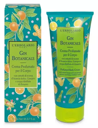 L'Erbolario Gin Botanicals Duftende Orporalcreme 200 ml