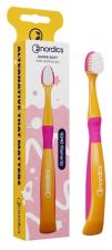 Orangefarbenes Mundhygiene-Set f&uuml;r Kinder, 4-teilig