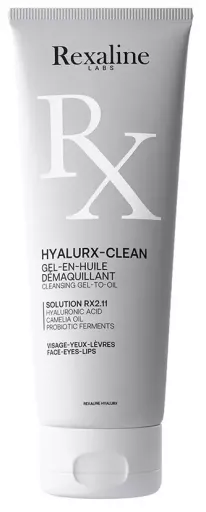Rexaline Hyalurx-Clean Make-up-Entferner-Gel auf &Ouml;lbasis