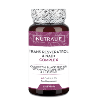 Nutralie Trans-Resveratrol und NAD+-Komplex 686 mg 60 Kapseln