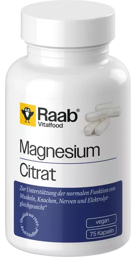 Magnesiumcitrat 840 mg 75 vegetarische Kapseln