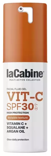 laCabine Vit-C Unsichtbares Gesichtsfluid-Gel LSF 30 30 ml