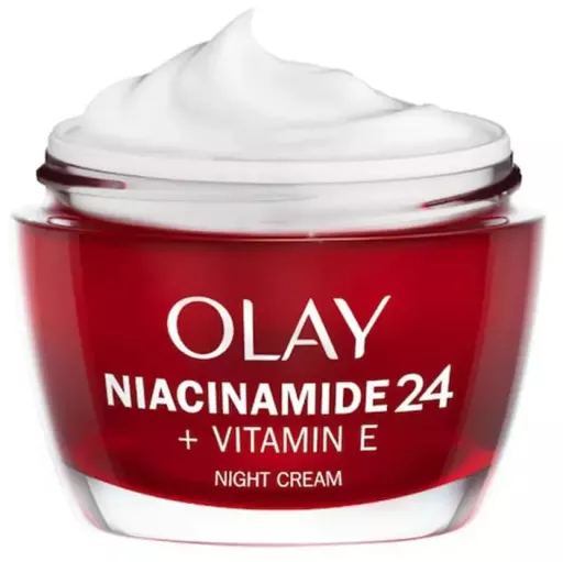 Revitalisierende Nachtcreme mit Niacinamid 24 + Vitamin E, 50 ml