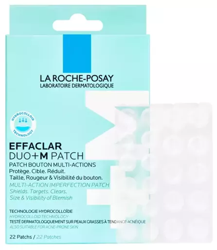 La Roche Posay Effaclar Duo+M Unsichtbare Anti-Pickel-Pflaster, 22 St&uuml;ck