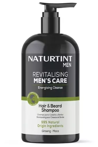 Naturtint Revitalisierendes Herren-Shampoo f&uuml;r Haar und Bart, 500 ml