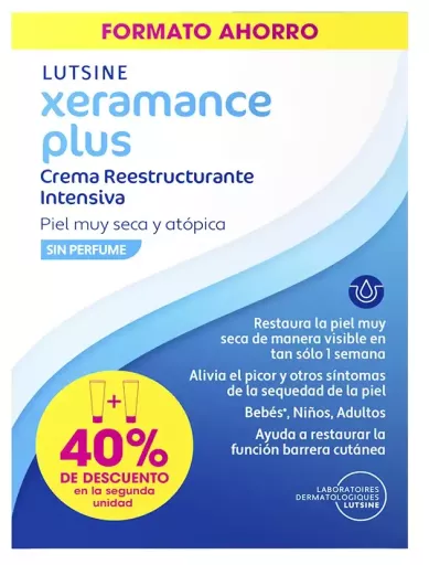 Lutsine Xeramance Plus Intensiv-Restrukturierungscreme, 2 x 100 ml