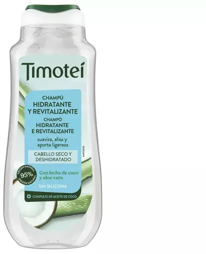 Feuchtigkeitsspendendes und revitalisierendes Shampoo mit Kokosmilch und Aloe Vera, 300 ml