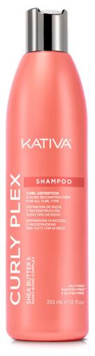 Kativa Curly Plex Lockendefinierendes Shampoo 355 ml