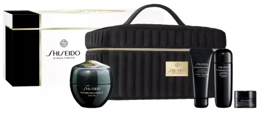 Shiseido Future Solution LX Nachtcreme 4-teiliges Set