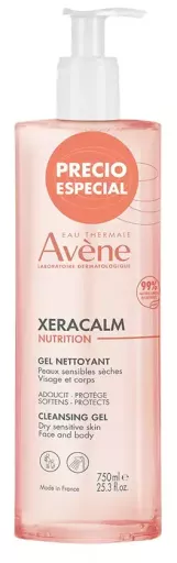 Av&egrave;ne Xeracalm Nutrition Reinigungsgel 750 ml